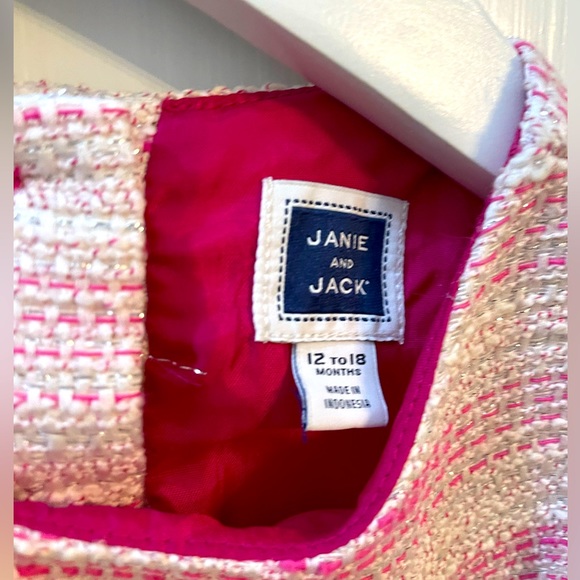 🎀 Janie and Jack Tweed Dress and Bloomers 🎀 - Picture 2 of 7